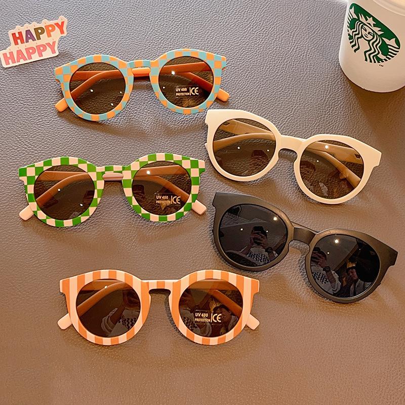 Children's Sunglasses, Boys and Girls, Trendy and Fashionable Sunglasses, 5 Anti-Uv, No Harm to Eyes, 3-Year-Old Baby Glasses