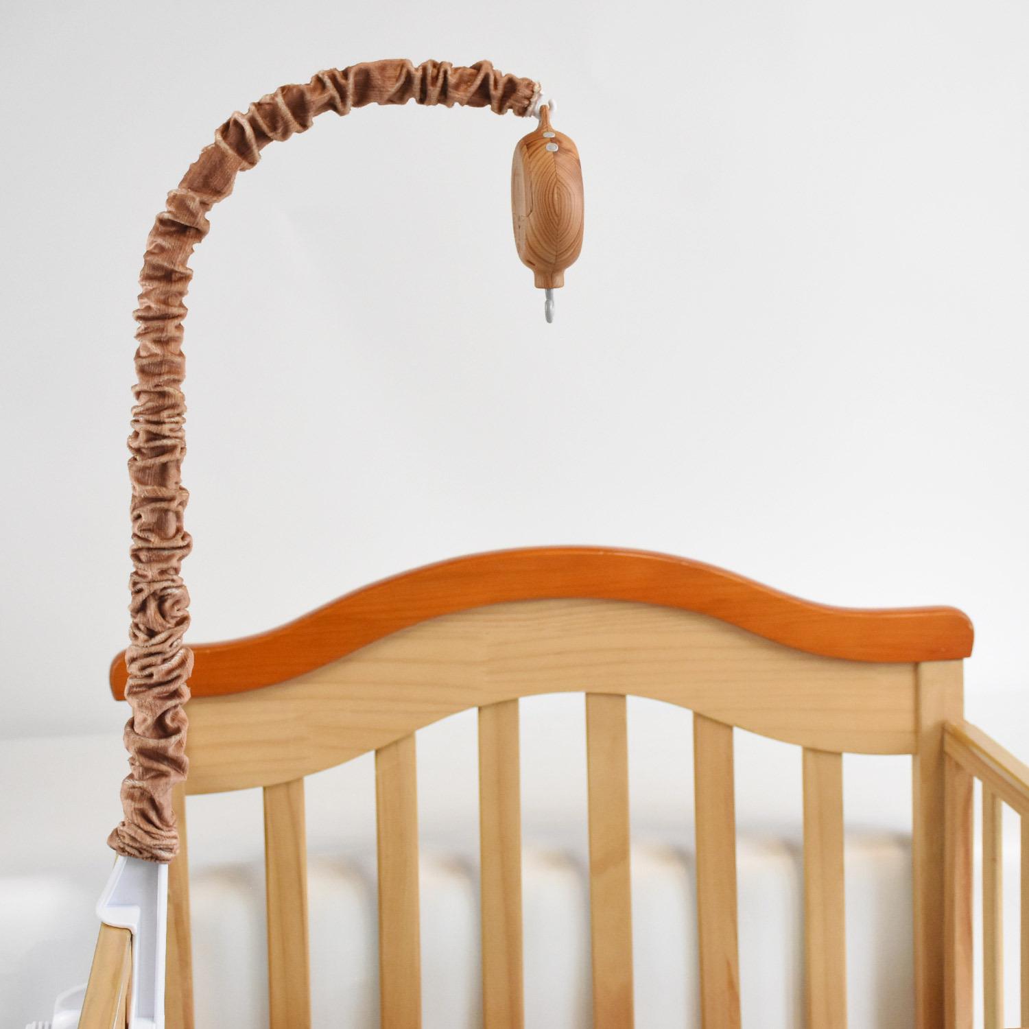 Imitation Wood Grain Music Box, Imitation Wood Grain Bed Bell Bracket, Crib Bell Bracket, Crib Bell Hanging Piano
