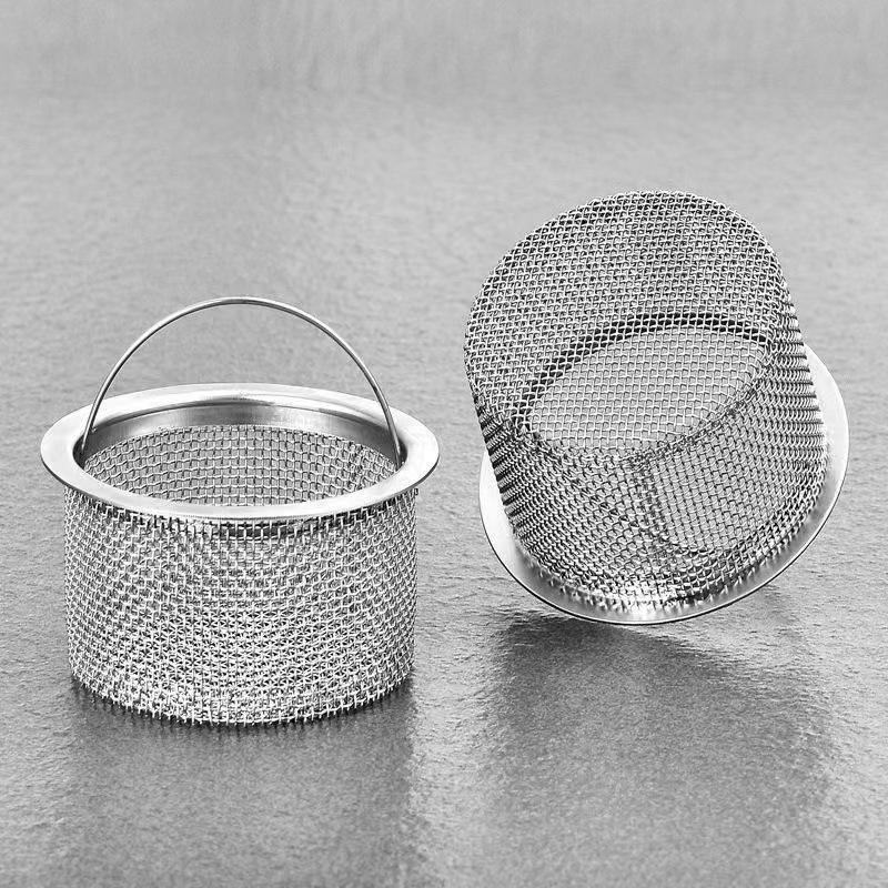 Household kitchen sink garbage filter net vegetable basin funnel dishwashing sink stainless steel sewer cage cover device