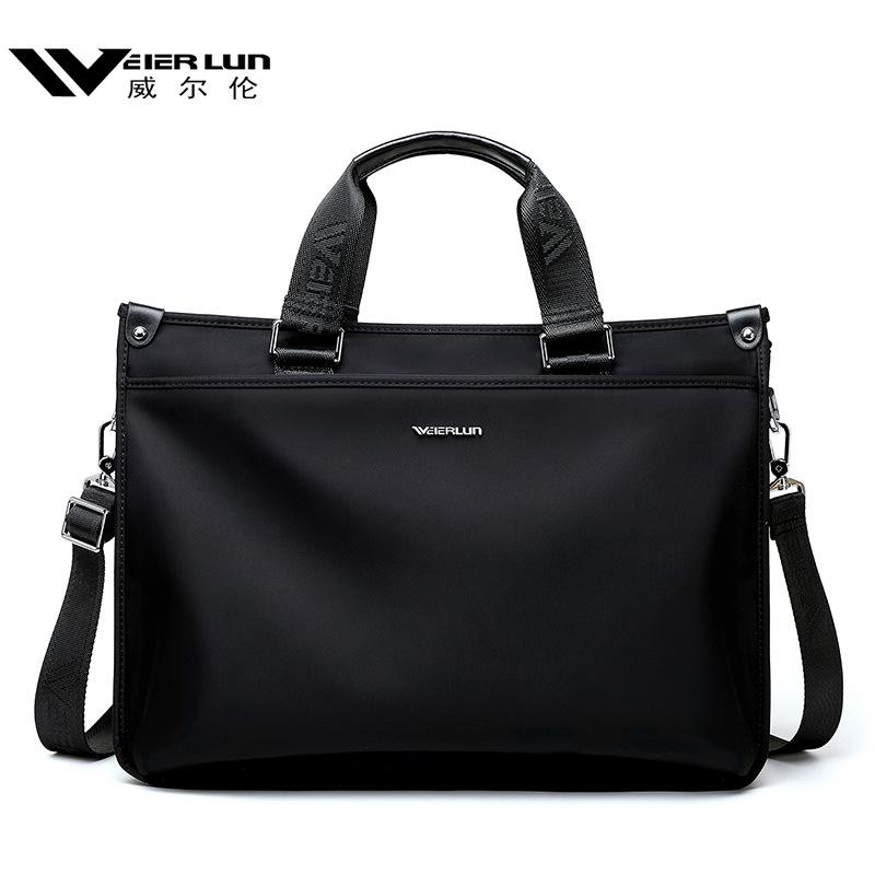 Large Capacity Business Handbag Men's Briefcase File Bag Computer Bag Shoulder Bag Men's Crossbody Bag Men's Bag
