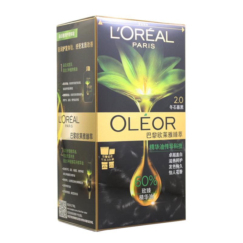 L'Oréal Premium Essential Oil Hair Dye for Men and Women to Cover Gray Hair, At-Home Hair Coloring Cream