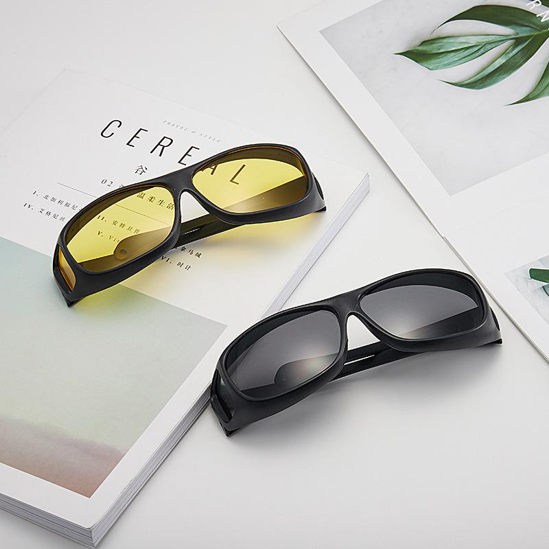 New Cycling Glasses Tv Sunglasses Windproof and Sandproof Labor Protection Glasses Night Vision Driving Glasses European and American Cross-Border Tv Sunglasses