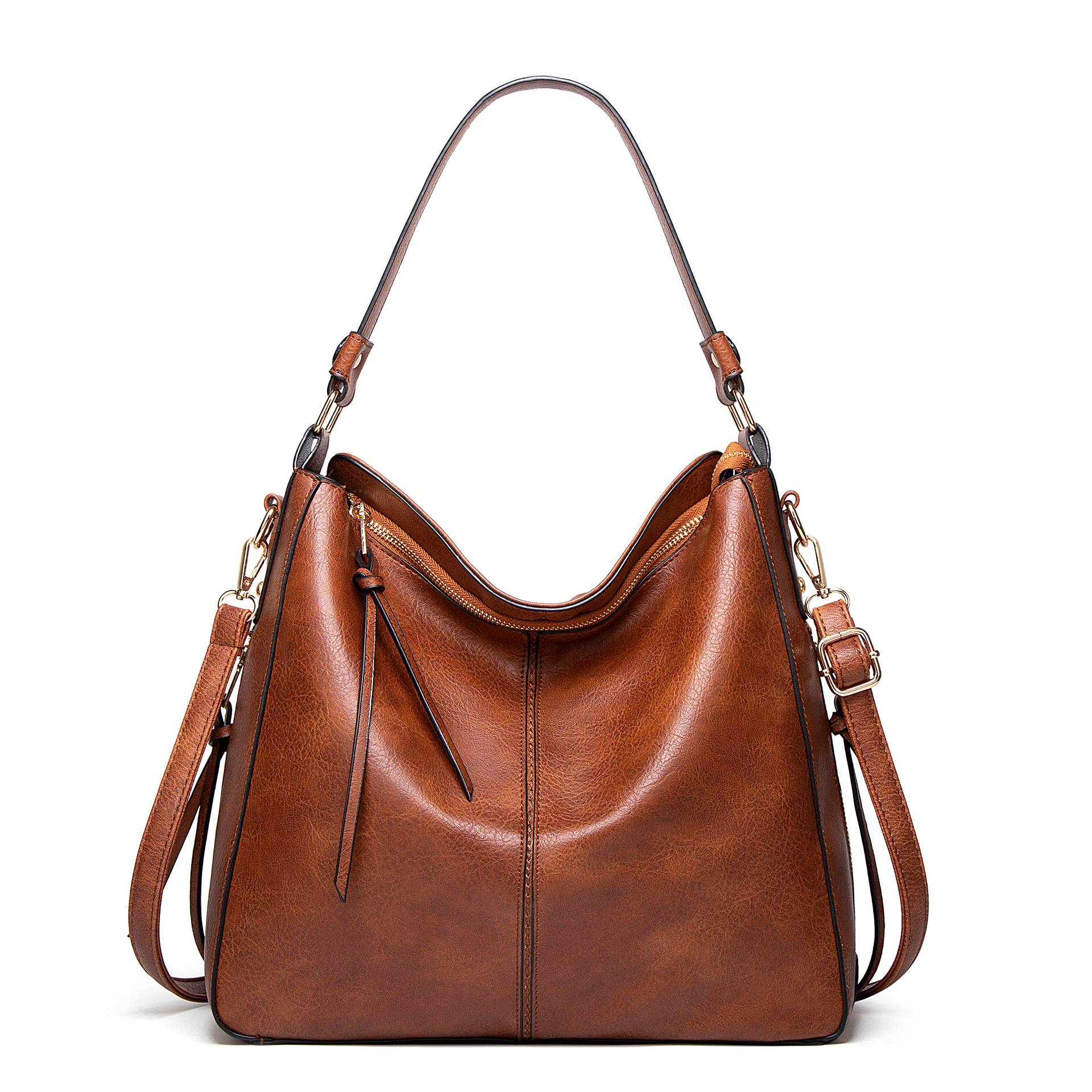 Bags Shiling Autum New Women's Bag Hand-Held Shoulder Crossbody Bag Pu Women's Tote Bag Large Capacity Bag Wholesale