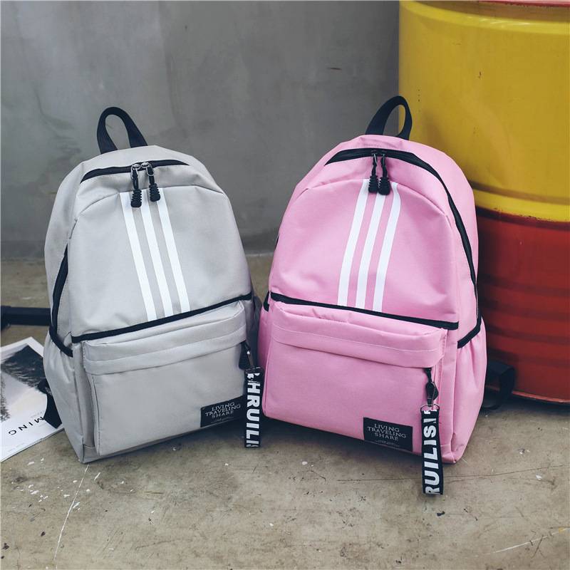 2024 New Backpack Men's Large Capacity Couple Backpack College Senior high school Student Schoolbag Campus Travel Trendy Double Back