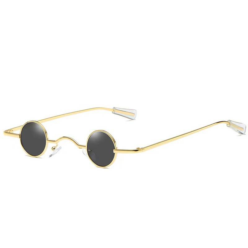 Hip-Hop Prince Mirror Retro Round Frame Niche Style Sunglasses Artistic Style Sunglasses Aliexpress Glasses Uv Protection