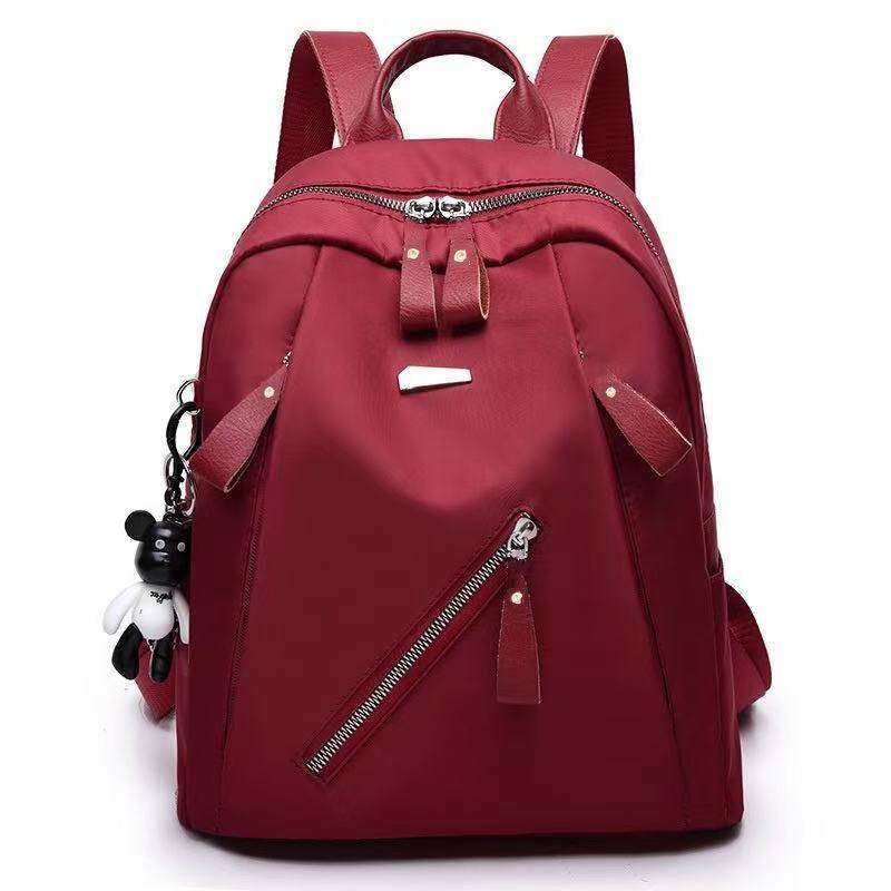 Wholesale Women's Fashion Trendy Street-Style Oxford Cloth Backpacks, Cross-Border Hot-Selling School Bags for Middle School Students, Anti-Theft Backpacks