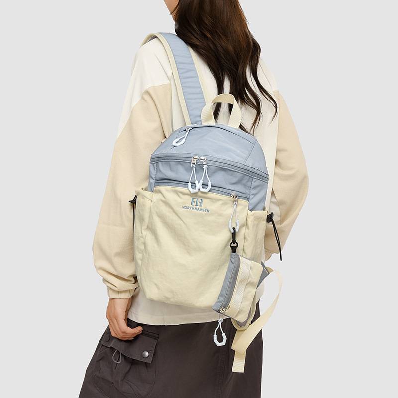 Cross-Border Foreign Trade Large-Capacity Short-Distance Travel Bag New Women's Bag Commuter Backpack Fashion Contrasting Color Women's Backpack