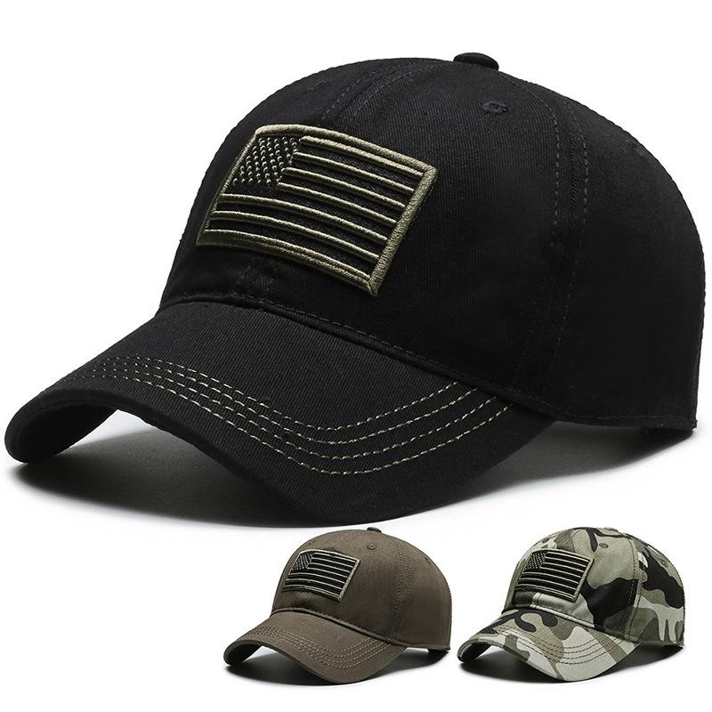 Outdoor Sports Personalized Baseball Cap Spring Embroidered Hat Men's Cotton Mountaineering Travel Hat Cross-border Europe and America