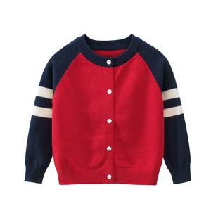 27Kids Korean Style Kidsren's Clothing Boys Autum Kidsren's Knitwears Wholesale Baby Outwears Kidsren's Knitted Knitwears One Piece Consignment