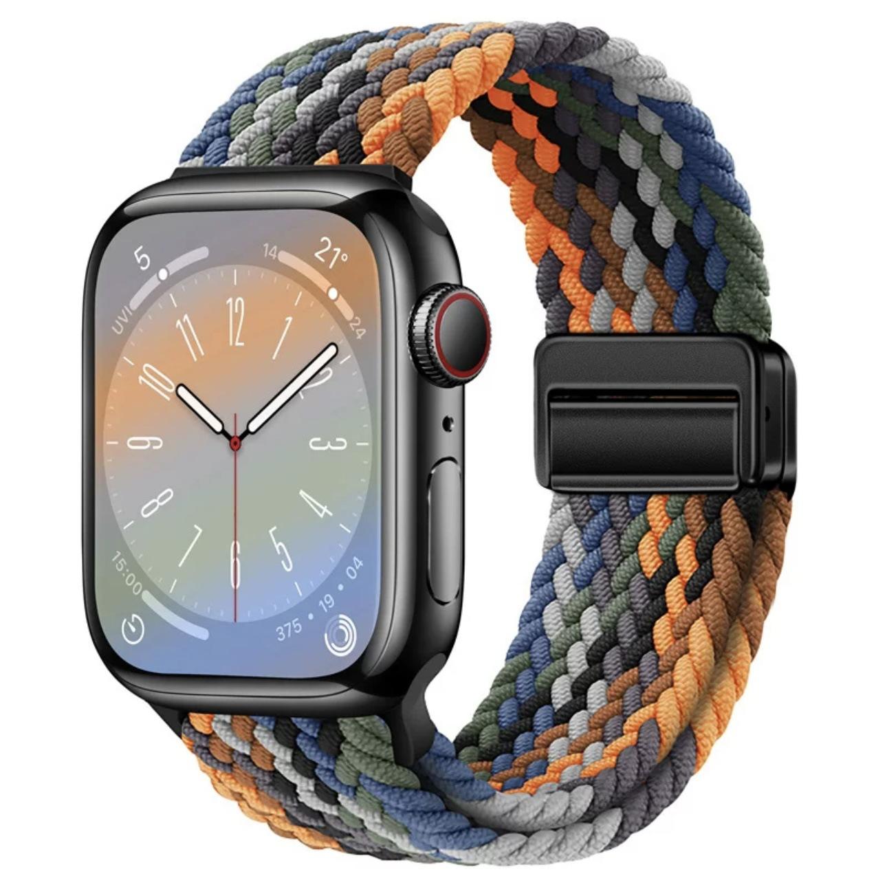 Suitable for Apple Watch Silicone Magnetic Watch Straps, iWatch Full Series S10/Se/Ultra2 Quick-Release Wholesale