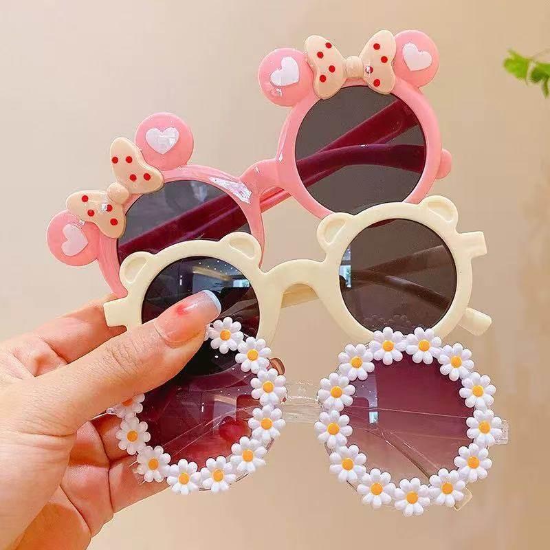 New Fashionable Children's Sunglasses for Boys and Girls, Polarized Anti-Uv Glasses for Girls and Babies, Cute Sunglasses