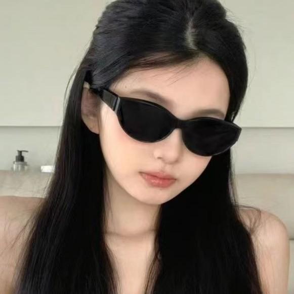 Fashion Retro Gm Cat-Eye Sunglasses for Men, 2026 Trendy Internet Celebrity Style, Sun Protection Sunglasses for Women, High-End Feel
