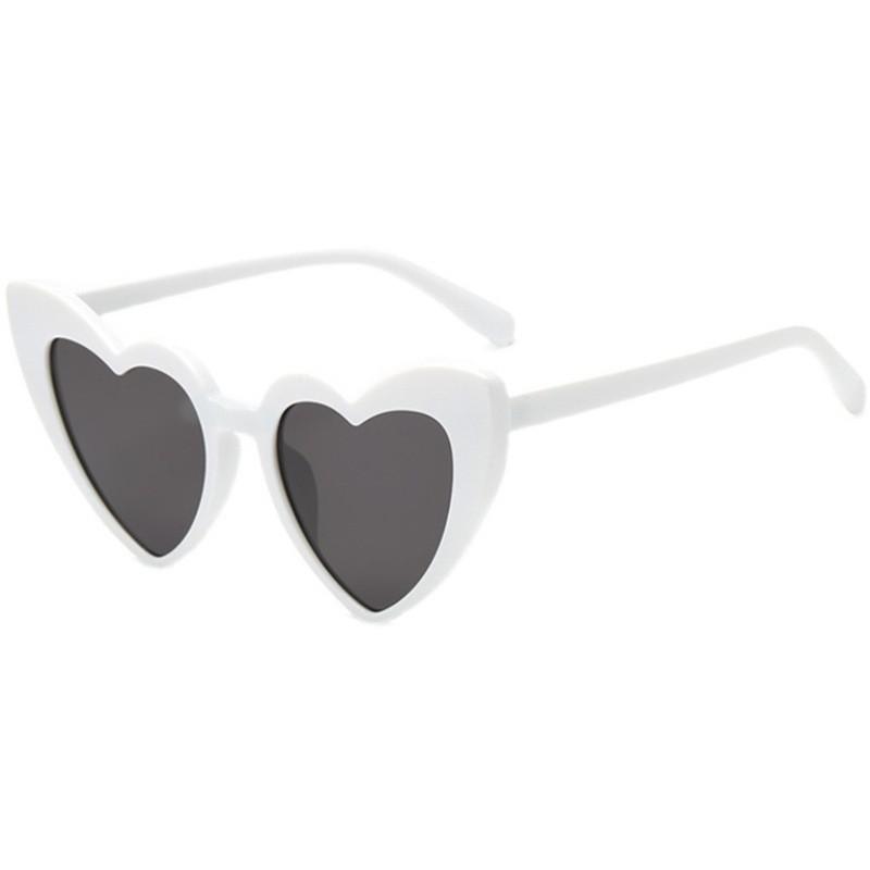 Popular Fashion Heart-Shaped Sunglasses, Same Style as Joey Lau, Gradient Color Heart-Shaped Glasses for Women