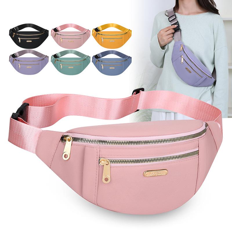 Women's crossbody waist bag, trendy on Instagram, large capacity, multifunctional, new fashion mobile phone bag, business wallet, cashier bag for men
