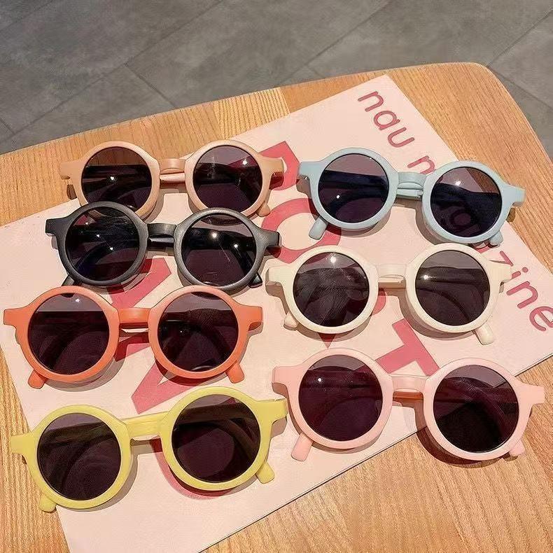 Children's Cartoon Folding Glasses, Fashionable and Cute Trendy Sunglasses, Anti-Uv Wholesale Deformable Baby Sunglasses
