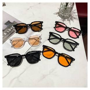 New Fashion Personality Internet Celebrity Hot Style Pure Desire Blush Sunglasses Glasses Women's Anti-Uv Sunglasses Wholesale