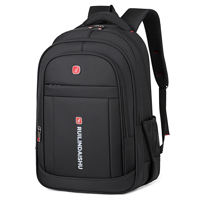 New Kangaroo Large-Capacity Business Computer Bag Casual Commuting Waterproof Student Backpack Travel School Bag Cross-Border