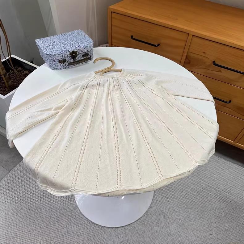 New Korean baby cotton skirt little girl fashion princess dress spring and autumn winter baby girl doll dress