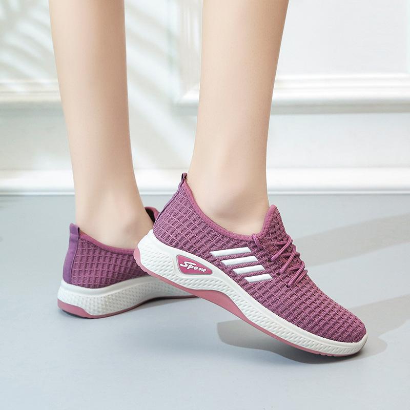 Feiwei Healthy Walking Old Beijing Mesh Shoes for Women 2026 New Women's Shoes Summer Breathable Casual Sports Shoes