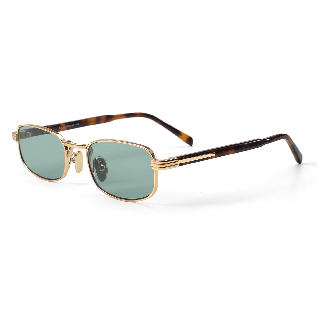 P Brand 54 Nylon Sunglasses for Men, Stylish Driving Sunglasses for Women, Wholesale Brown Metal Glasses from Shenzhen