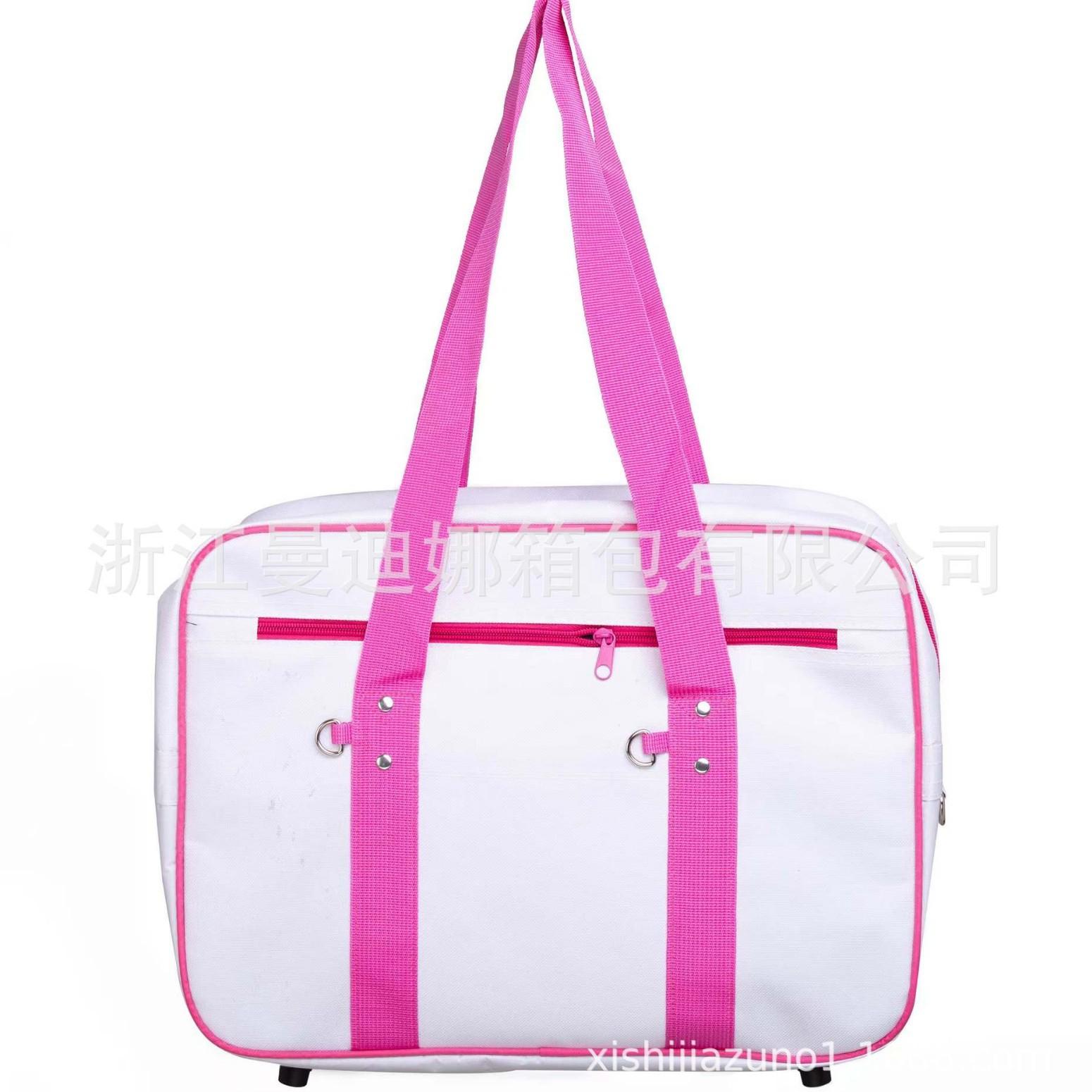 Two-dimensional uniform bag JK handbag Japanese all-match student shoulder messenger bag college style girl casual schoolbag