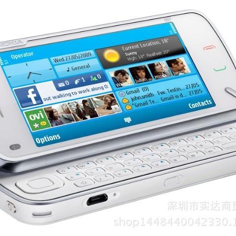Classic and Timeless, N97 32g Memory Side-Slide Full Keyboard Touchscreen, One-Piece Dropshipping Suitable for Cross-Border Foreign Trade