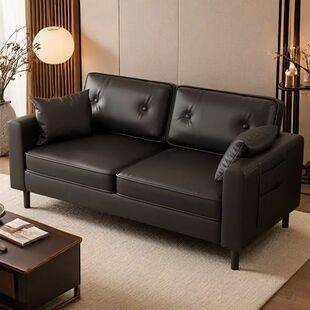 Light Luxury Sofa, Simple Three-Seater Sofa for Apartment, Clothing Store Reception and Rest Area, Rental Apartment, Small Apartment Living Room Sofa
