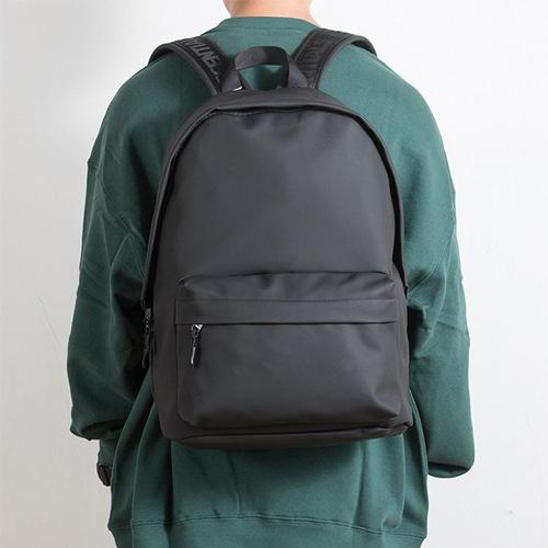 Leather Material, Water-Repellent Backpack, High-End Niche Design Backpack, Unisex College-Style School Bag, Water-Resistant