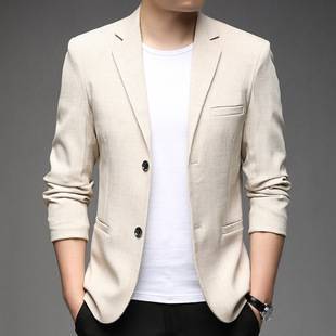 Spring and Autumn New Single West Casual Suit Men's Business Simple Fashion Jacket Suit Jacket Wholesale Hair