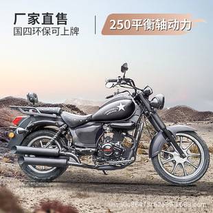 Brand New Retro Prince Motorcycle 250Cc National Iv Can Be Registered as a Motorcycle Vehicle Prince Car Rebel Fuel