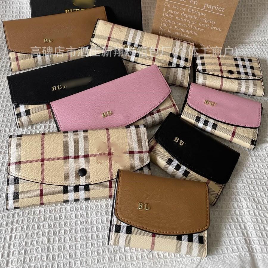Manufacturer Wholesale Wallets, Long and Short Styles, Multi-Card Slots, Fashionable and Versatile Coin Purses, 70% off Card Holders, Clutch Bags for Women