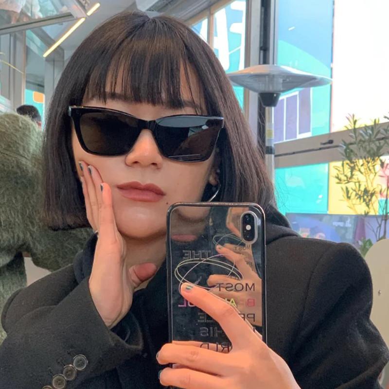 European and American Style Retro Cat-Eye Sunglasses for Women, Fashionable and Personalized Internet Celebrity Street Photography Sunglasses Ins Sexy Disco Glasses Trend
