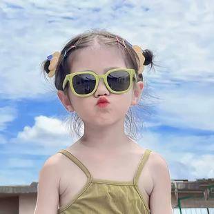 2026 New Fashionable Children's Sunglasses with Anti-Uv, Multi-Color, Cute Baby Cartoon Sunglasses Wholesale