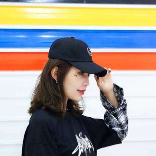 Hat Women's K-Style Spring & Fall Sun Hat Summer Sun Protection Japanese Style Soft Top Embroidered Baseball Cap Men's Peaked Cap Ins Trendy Brand