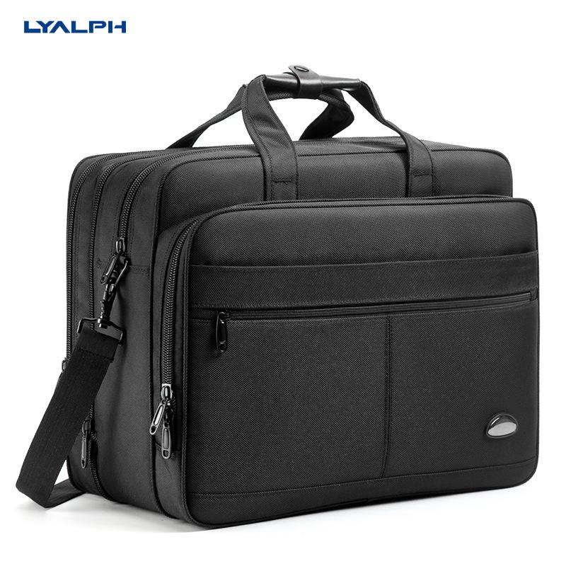 Business Briefcase Waterproof Super Large Capacity 19 Inch Oxford Cloth Computer Bag Portable Men's Business Bag