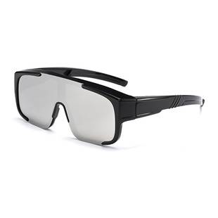 Sports Myopia Set Cycling Glasses Oversized Frame Outdoor Cycling Mountaineering Skiing Windproof Goggles Sunglasses