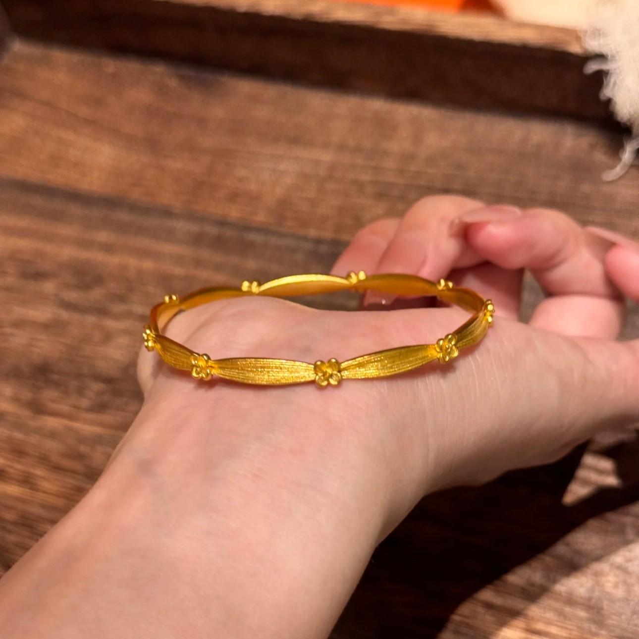 Little Red Book Explosions Golden Gui Dark Fragrance Osmanthus Bracelet Women's Fashion Exquisite Joker New High-end Sense Gift for Girlfriend