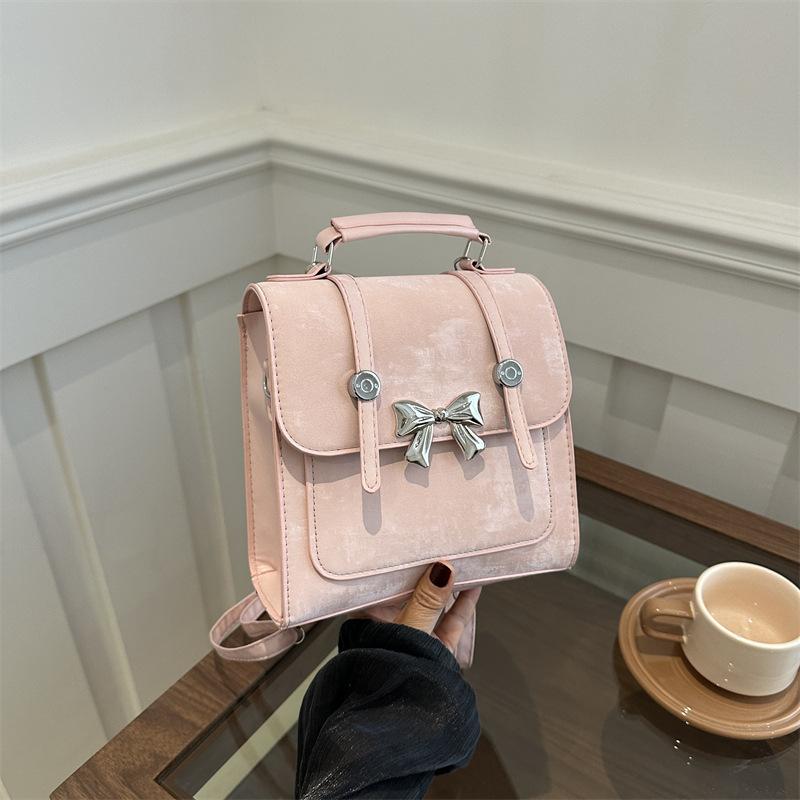 Korean Style Beautiful Casual Butterfly Portable Shoulder Bag Women's New Niche Design Shoulder Bag Crossbody Small Square Bag