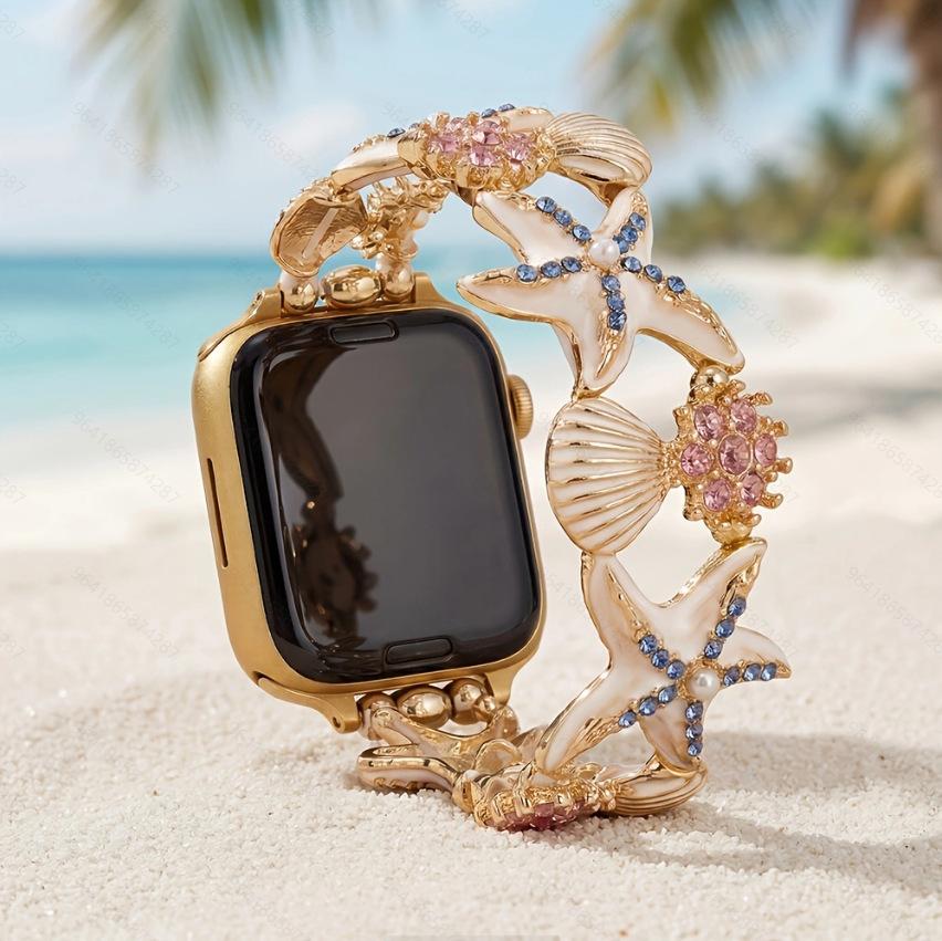 Fashionable Cross-Border Smart Watch Bands Suitable for Apple Watch 38-49mm and Samsung Huawei 20/22