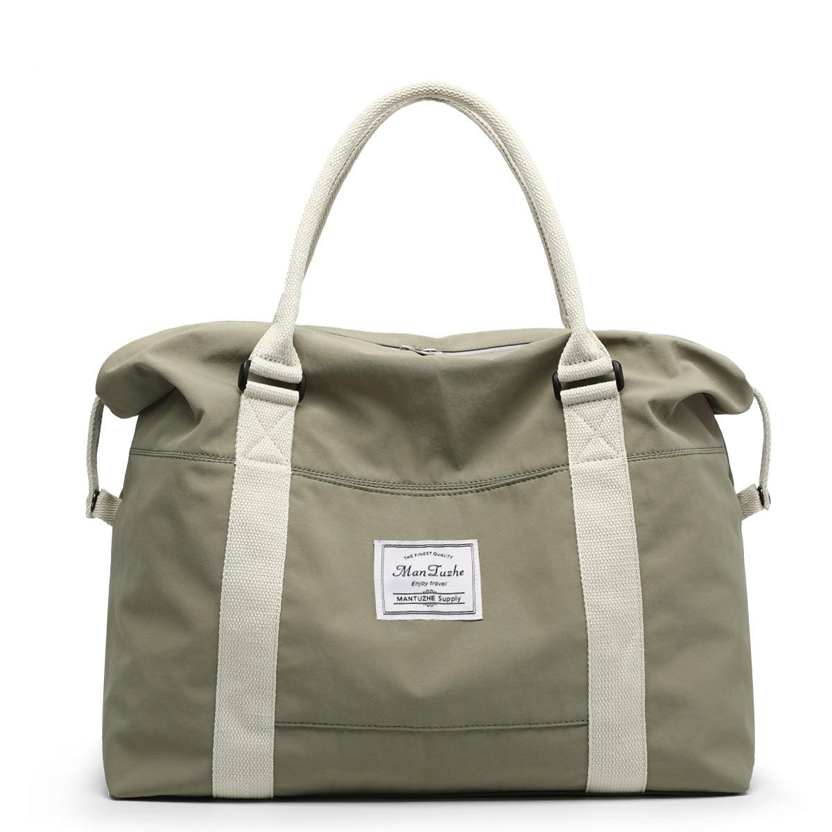 Travel Bag, Women's Large-Capacity Satchel Luggage Bag, Travel Bag, Clothing Storage Bag, Men's Boarding Bag, Short-Distance Maternity Bag