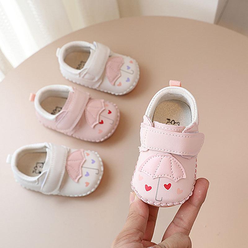 One-piece delivery Spring and Autumn New Baby toddler shoes soft bottom 0-1 year old male baby shoes cute baby girl princess shoes 2