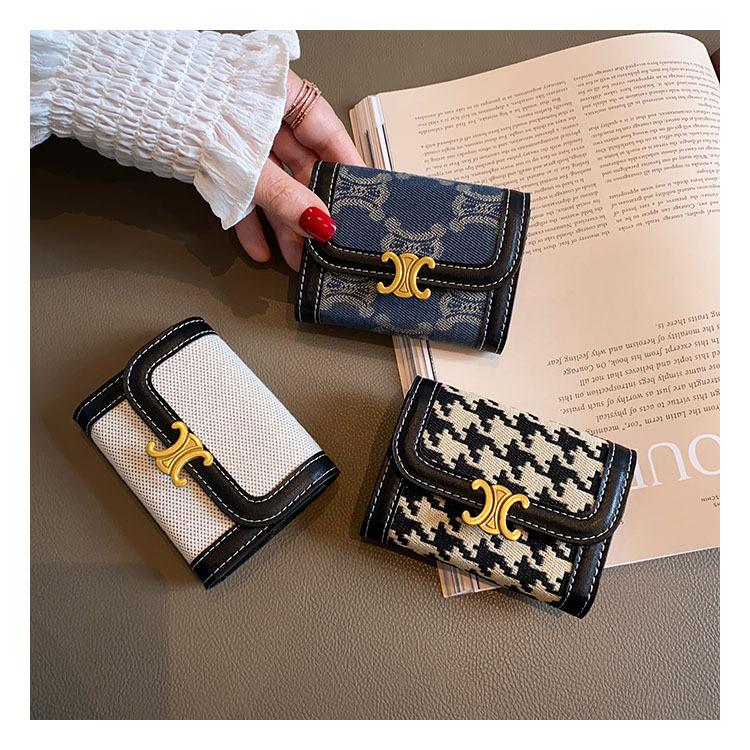 Card Bag Women's Large Capacity Compact Driver's License European and American Multi-Card Multi-Function Card Case Coin Purse Women's ID Card