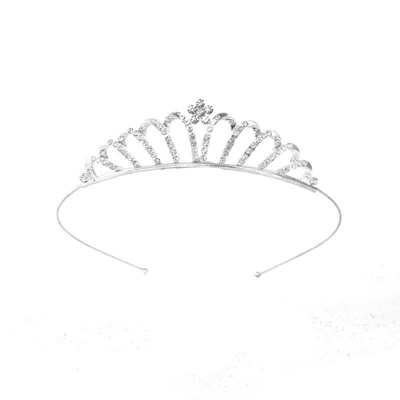 Children and Girls Crown Princess Simple Cute Headband Baby Festival Performance Hair Accessories Birthday Crown Cake Headband