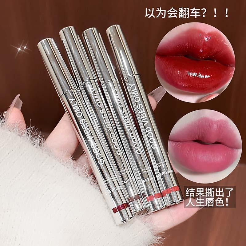 Cappuvini Rich Peel-Off Lip Gloss Waterproof and Sweatproof Long-Lasting Color Locking Peel-Off Lip Gloss Affordable Domestic Cosmetics