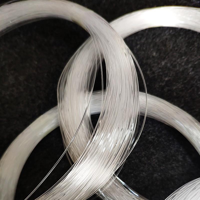 High quality crystal transparent nylon line sea fishing rock fishing main line sub-line large material Super pull fishing line 100 meters fishing line