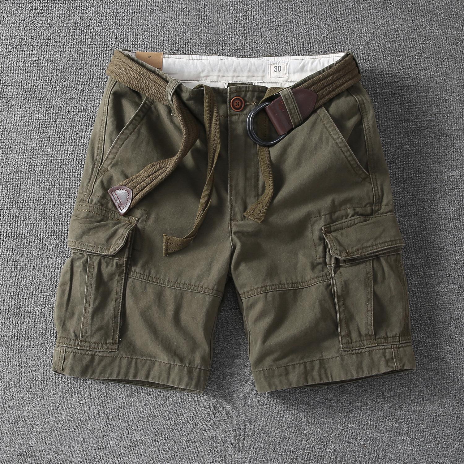 Wholesale camouflage work shorts men's summer new explosions handsome pants straight men's casual pants