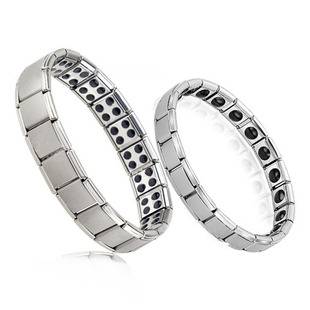 Titanium Steel Negative Ion Elastic Bracelet, Stainless Steel Anti-Static Bracelet, Cross-Border Popular Energy Jewelry, Wholesale in Stock