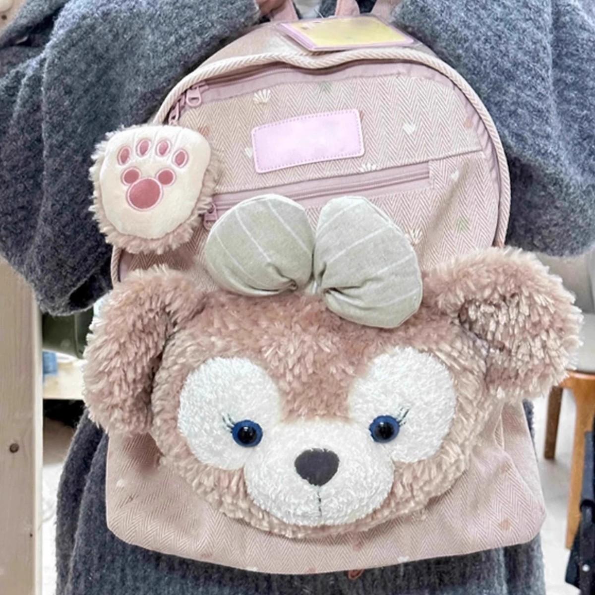 2025 New Shirley Rose Cartoon Cute Stuffed Backpack Large Capacity High-End Backpack College Student School Bag