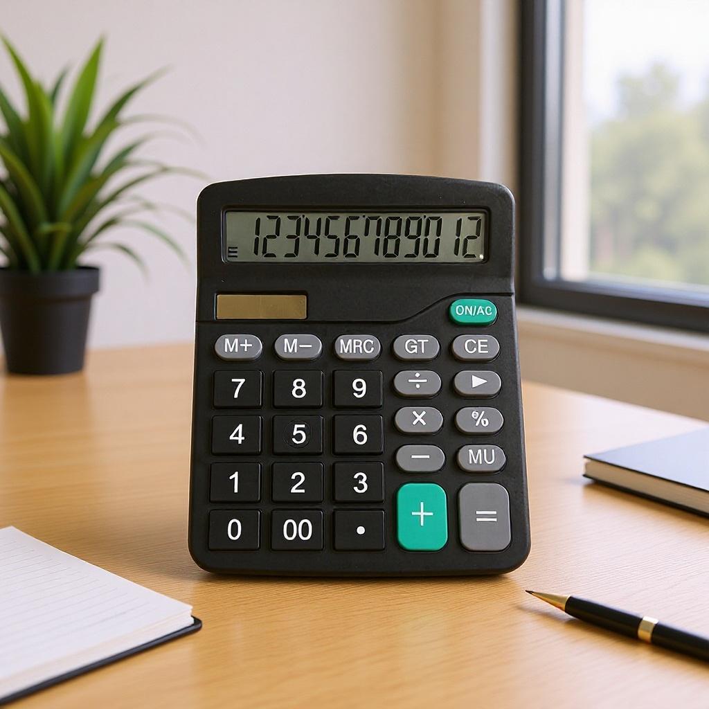 Special Offer Solar-Powered Desktop Computer Financial Office Computer Neutral Gift Logokk-837 Calculator